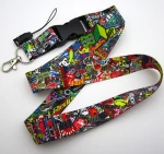 racing jdm bomb sticker Lanyard Retractable id badge Car Motorcycle sports teams lanyards