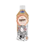 Ready to drink Milk Tea - Vinamilk - Happy brand - Less Sugar flavor - Bottle 300ml