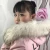 Import Real raccoon fur ladies scarf collar  new natural raccoon color fashion fashionable fur warm fur collar from China