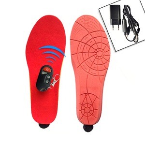 Rechargeable Lithium Battery 1800mAh Smart Controlled Heated Shoe Padding Insoles
