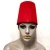 Import Red felt fez hat  with tassel from China