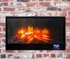 Remote control LED  Ultra-thin wall mounted fireplace