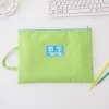 Reusable Biodegradable Non Woven Custom Logo Waterproof Oxford Zipper File Bag One Layer File Holder