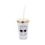 Import Reusable Coffee Cup 16oz Plastic Double Wall Tumbler Cup from China