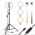 Import ring fill light usb 4 inch small mini studio phone dimmable selfie ring light with phone holder fill ring light bracket from China