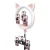 Import RK45 cat shape 20inch Ring fill light Photography studio selfie led makeup led ring light with tripod stand for YouTube Video from China