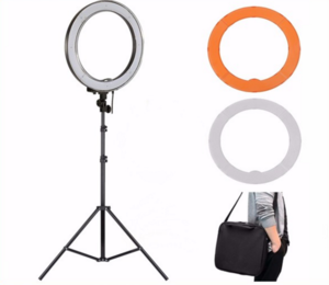 RL-18 Camera Photo Video 18&quot; 55W 240PCS LED 5500K Dimmable Photography Ring Video Light for Camera Fill Light