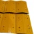 Import road breaker Rubber speed bump 1meter yellow and black road ramp speed hump for driveway safety from China