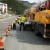 road construction machinery mobile asphalt mixing vehicle road repair equipment