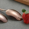 Rose Gold Stainless Steel Flatware Restaurant Hotel Copper Cutlery Fish Knife Spoon Fork