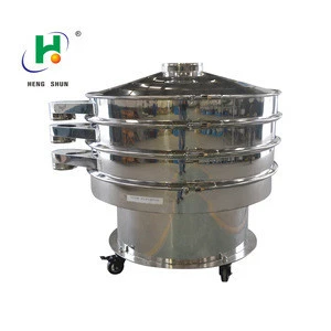 rotary vibrating separating sieve equipment for medicine