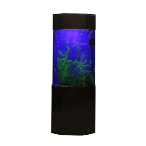 Round Aquarium cylindrical fish tank Acrylic Aquarium indoor artificial cylinder acrylic fish aquarium