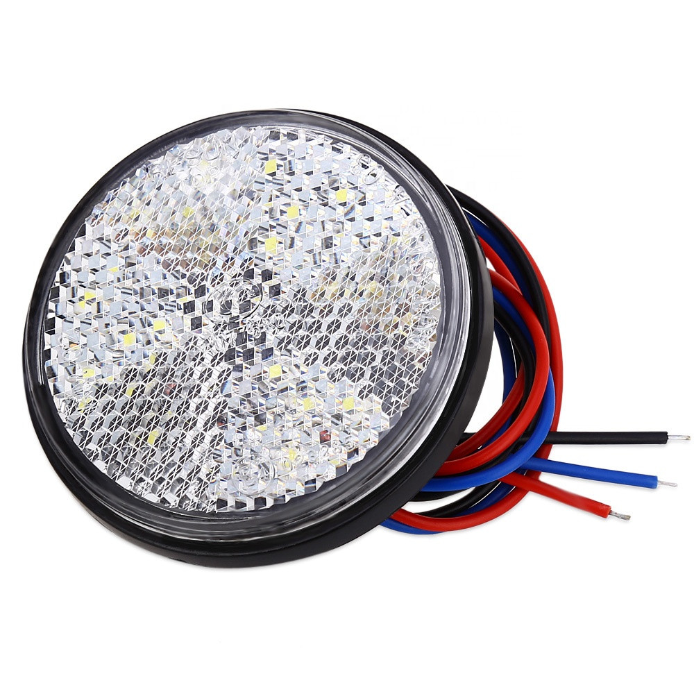 Buy Round Motorcycle Led Light 12v Led Indicators Steering Signal Light ...
