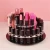 Import Round Rotating Lipstick Display Clear&Black Stand Acrylic Cosmetics Makeup Beauty Showcase from China