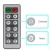 Import Round wireless remote Control kitchen led cabinet light from China
