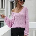 RTS ODM OOEM Future Popular Wholesale Plus Size Sweater Ladies Sweaters Pullover
