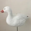 Rubber foldable packing snow goose decoy