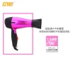 Rubber handle mini foldable small  student dormitory travel special specifications small power hair dryer