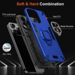 Rugged Phone Cover For UMIDGI Bison X10 Pro A9 2021 Pro A11 Max A7S Ring Holder stand Anti Drop Shockproof Mobile Bags Cases