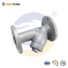 [Ruoteng] High Quality OEM ODM DN25 Medium Temperature Cast Steel Water Oil Flow Pipe Fitting Flange Y Strainer