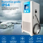 Rushan Commercial Floor Mounted Electric Vehicle Charging Station 60KW 90KW 120KW 150KW DC EV Charger