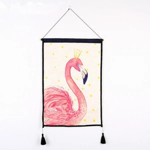 S4038 modern wall hanging decor bohemian wall hanging wall tapestry with tassels