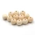Import Safe And Natural Baby Teether Beads 12mm 18mm 20mm Round Wood Beads from China