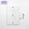 safety baby self-closing outlet covers,outlet cover self-closing electrical outlet covers baby safety protector,fabe e078