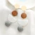 Import Sample Design Fashion Jewelry Round Shape Earrings With Gold Plated from China