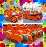 Sand making roll crusher machine