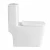 Import Sanitary wares white One Piece square washdown toilet in chaozhou from China