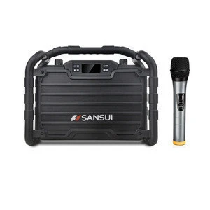 Sansui SS2-06 Wireless Bluetooth Portable Waterproof Speaker , Outdoor Karaoke Player