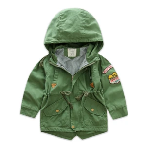 SBF1273 Korean style kids clothes high quality kids baby cotton outdoor coat jacket