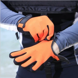 Scuba Wetsuit Diving Surfing Snorkeling Kayaking Fishing Swimming Gloves 1.5MM Neoprene Skid-proof Sailing Tackle Accessory Tool