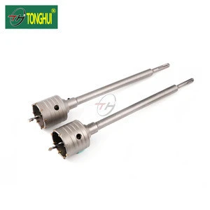 SDS/MAX/Hex Hole Saw Cutter Concrete Stone Wall Drill Bit with connecting rod