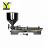 Semi-automatic double piston pneumatic paste ointment filling machine