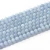 Import semi-precious stone beads 6-12mm Natrual Loose Gemstone Aquamarine Round Beads for jewelry making from China