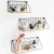 Import Set of 2 Custom Hot Selling Floating Display Wall Shelves with Bracket from China