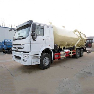 sewage disposal trucks sinotruk howo 20cbm tanker sewage suction truck