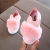 Import sh10032a 2021 Kids shoes spring cute design children girl shoes with fur decoration from China