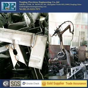 sheet metal fabrication,steel TV wall bracket fabrication,robot welding service