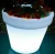 Import shining and colorful flower vase / LED crystal and shine flower pot planter vase from China