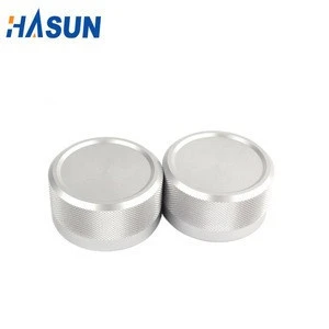 Shop china online custom aluminum knurled oven knob for oven parts