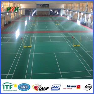 Si-PU Ball Badminton Court