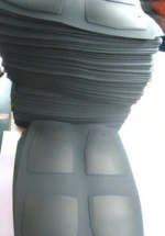 silicone insulation spacer with conductive silicone gasket for weight loss fitness equipments