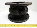 Single Sphere Rubber Expansion Joints Flange Flange