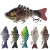 Import Sinking Wobblers Fishing Lures 10cm 17.5g 6 Multi Jointed Swimbait Hard Artificial Bait Pike/Bass Fishing from China