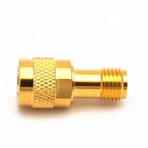 SMA Female to SMA Male Connector Quick Insertion RF Coaxial Adapter