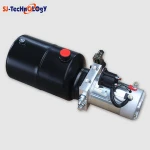 Small 15 LPM 12 & 24 volt vehicle tail lift power packs