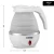 Import Small collapsible travel foldable electric silicone food grade electric kettle with boill dry protection from China